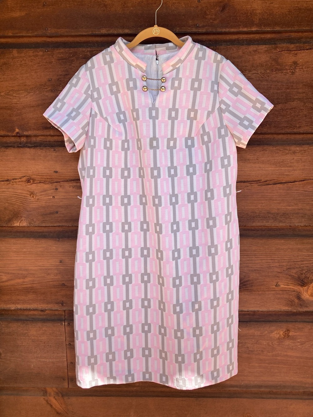 60s Print Dress